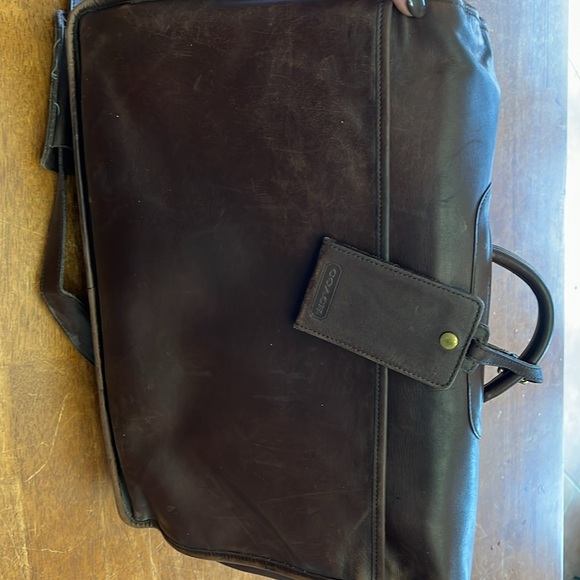 Coach briefcase. Circa 2000. Shoulder strap and luggage tag included. - Picture 4 of 4